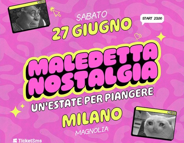 Maledetta Nostalgia Circolo Magnolia