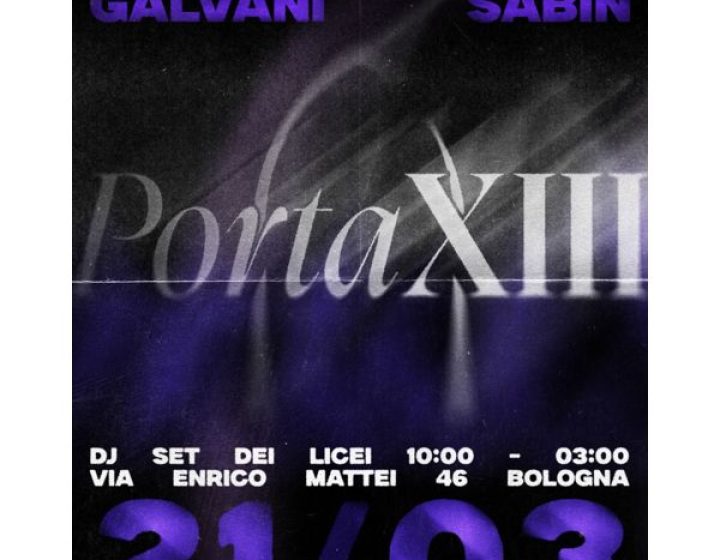 PORTA XIII – DJ set dei licei   BoMa