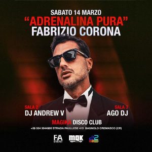 Fabrizio Corona | Magika disco club