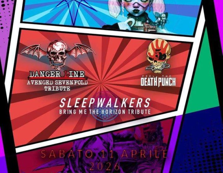 Bring Me The Horizon + Avenged Sevenfold + Five Finger Death Punch Tribute Night Afterlife live club - sala concerto