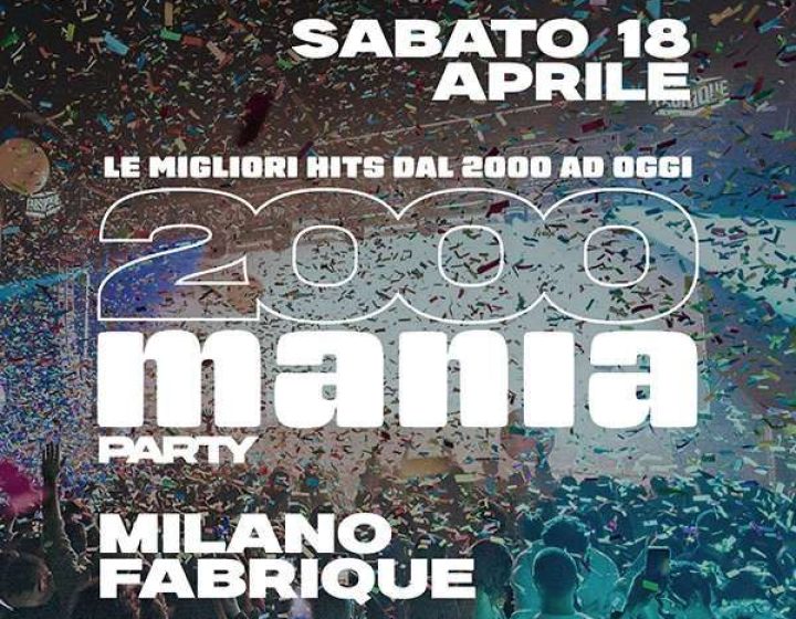 2000Mania Fabrique Milano