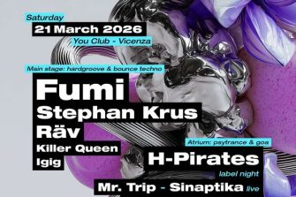 BLAZE by SIZE w/ FUMI, HPirates showcase, Stephan Krus, Räv & more | YOU Club Vicenza
