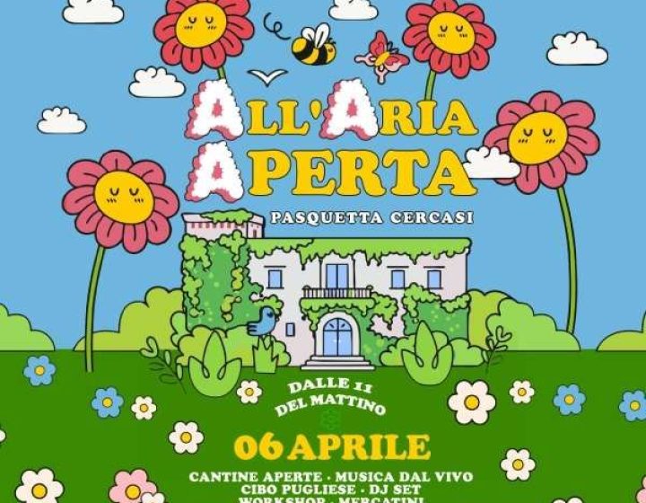 All' Aria Aperta - Pasquetta cercasi   Cantine Vetrére