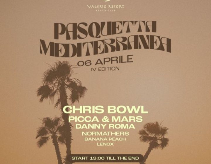 Pasquetta Mediterranea Lido Valerio pathos