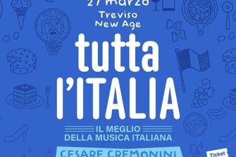 Tutta l'Italia CESARE CREMONINI Edition | NEW AGE CLUB