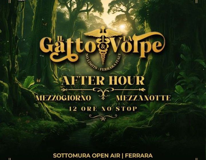 Il Gatto & la Volpe presenta AFTERHOUR Sottomura Open Air