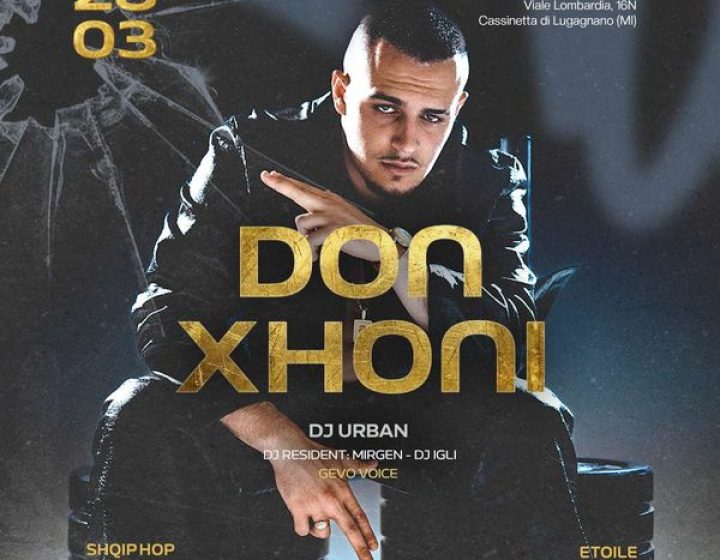 Shqiphop w/ Don Xhoni   Etoile Club