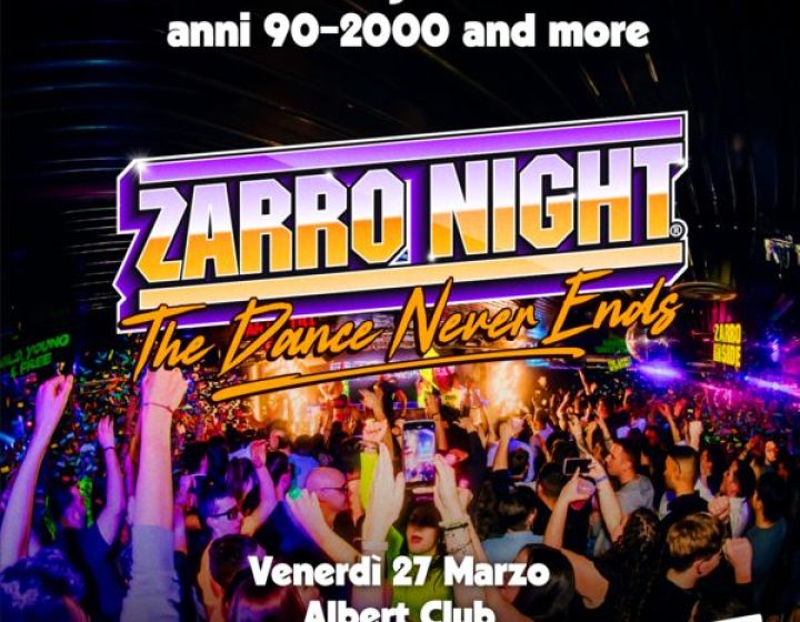 Zarro Night - Como   Albert Club