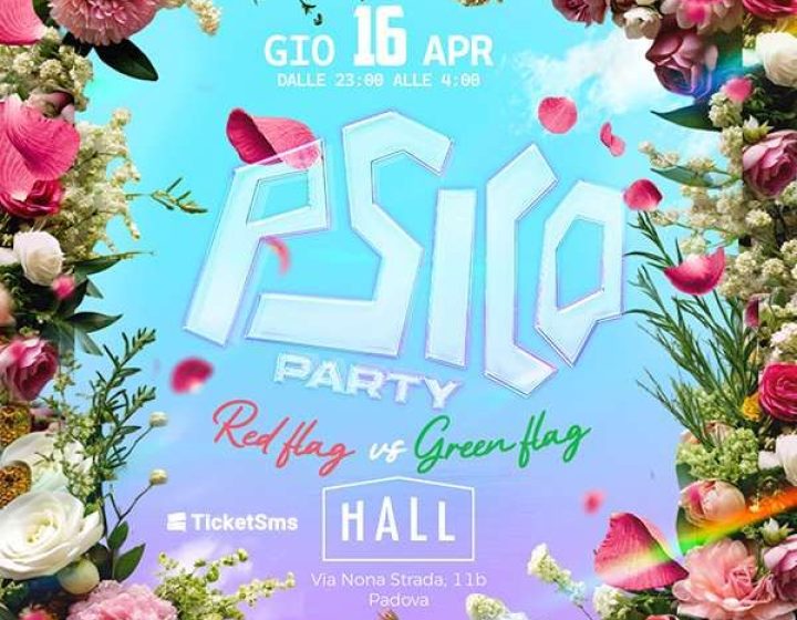 Psicoparty - Red Flag VS Green Flag HALL