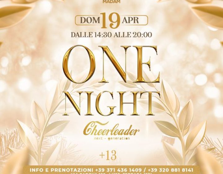 Cheerleader Party - One night Madame Butterfly