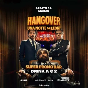 HANGOVER UNA NOTTE DA LEONI | Rock Planet