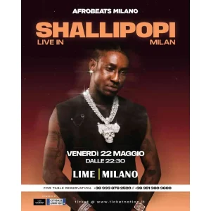 SHALLIPOPI live in Milan | Lime Milano