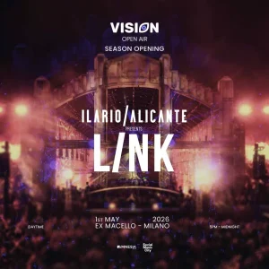 VISION OPEN AIR SEASON OPENING w/ ILARIO ALICANTE | Ex Macello