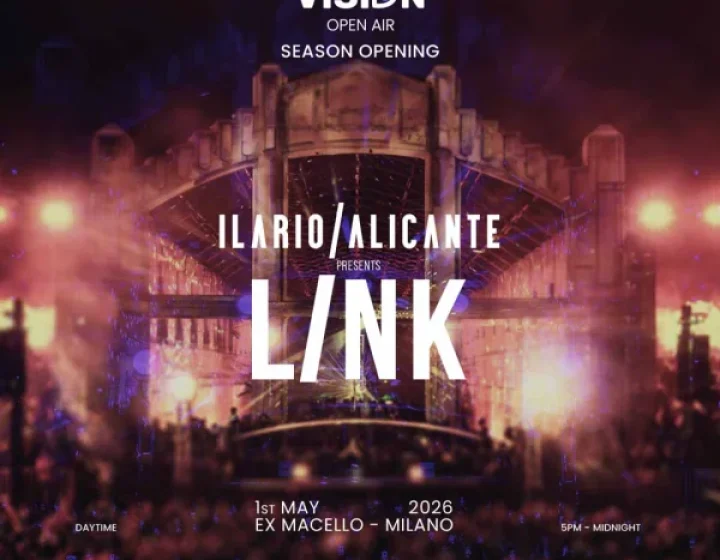VISION OPEN AIR SEASON OPENING w/ ILARIO ALICANTE Ex Macello