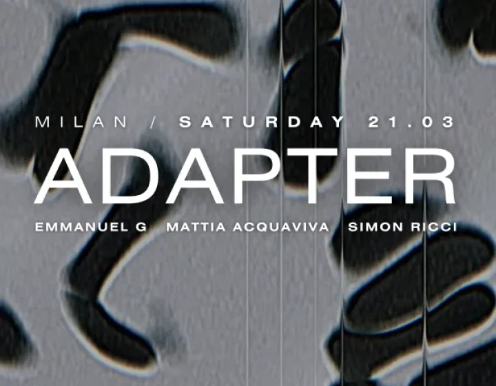 WAIT4THEDROP - ADAPTER   Spazio Diaz