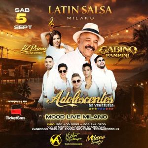 Adolecentes Gabino Pampini | MOOD LIVE MILANO