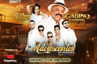 Adolecentes Gabino Pampini | MOOD LIVE MILANO