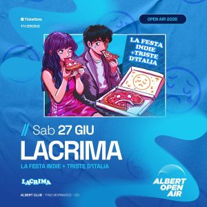 Lacrima - Albert Open Air 2026 | Albert Club