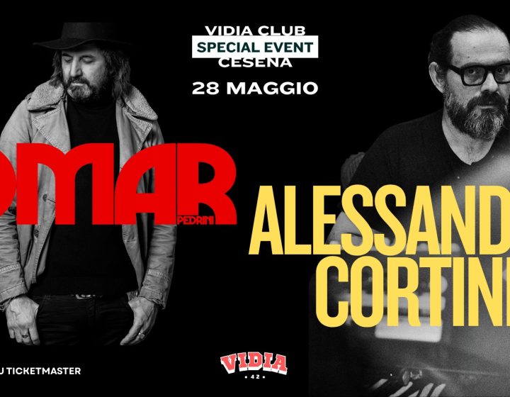 Alessandro Cortini e Omar Pedrini - Vidia special event   Vidia Club
