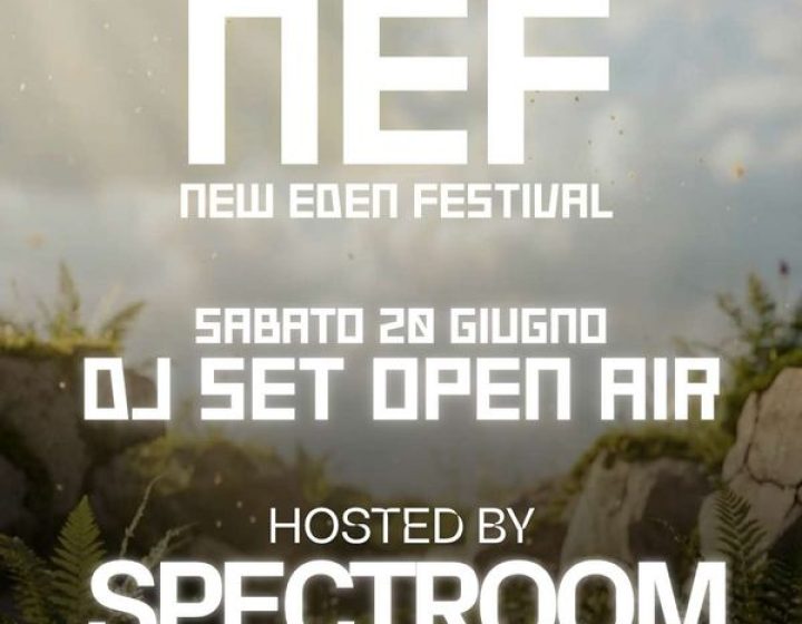 Spectroom - New Eden Festival   Parco della Zizzola