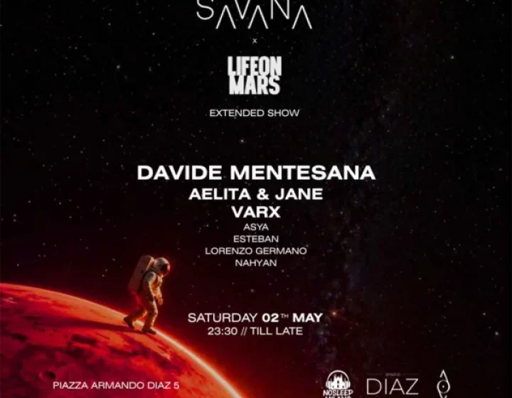 SAVANA X LIFE ON MARS   Spazio Diaz