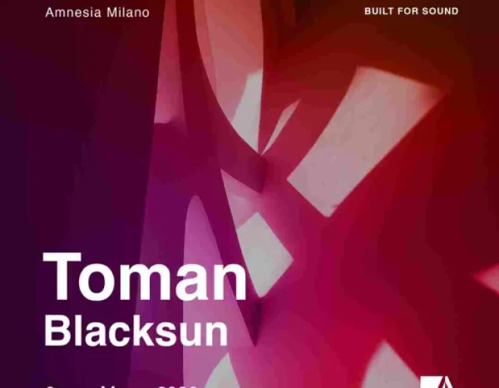 TOMAN + BLACKSUN   Amnesia Milano