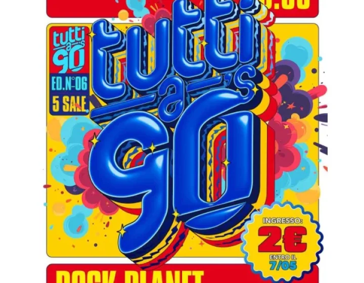 TUTTI A 90's   Rock Planet