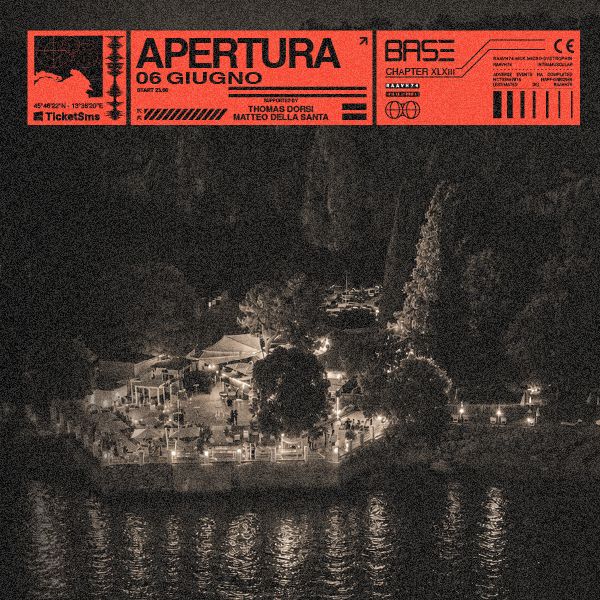 CHAPTER XLXIII • APERTURA STAGIONE ESTIVA 2026 | BASE CLUB