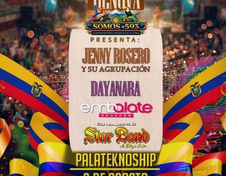 FIESTAS PATRIAS DEL ECUADOR EN GÉNOVA   PALATEKNOSHIP