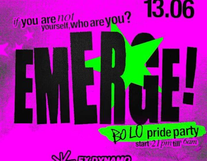 Emerge - Bolo Pride Party   ExDynamo