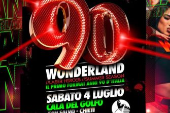 90 Wonderland - Laser Heroes | Cala del Golfo