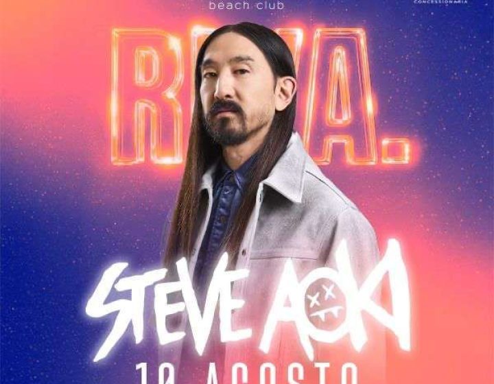 R I V A - Steve Aoki   Vulcano Beach Club