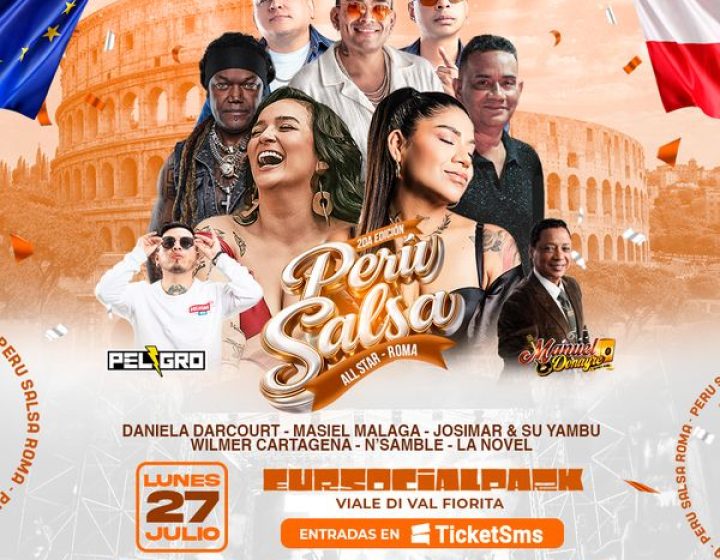 Perù salsa All Stars II - Roma   Eur Social Park - Concerto