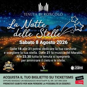 La Notte Delle Stelle | Societa Agricola Venturini Baldini