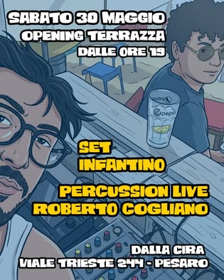 OPENING 30 MAGGIO terrazza Dalla Cira | Dalla Cira