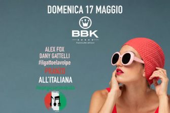 Domenica 17 Maggio | Pranzo all'ITALIANA | Mangia, Canta & Balla con noi | BBK PLEASURE BEACH | BBK Pleasure Beach