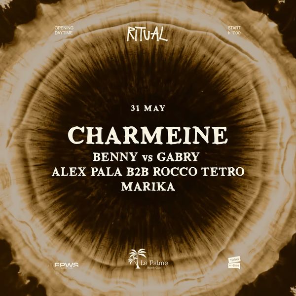 Opening - Ritual W/ Charmaine (Day Time) | Le Palme Beach Club