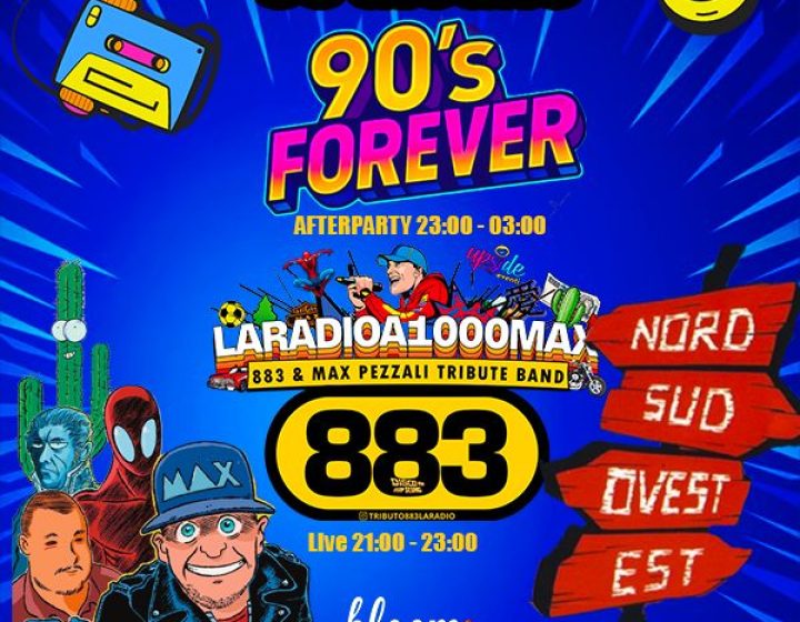 90s Forever - La Radio a 1000 max   Bloom Beach Bar