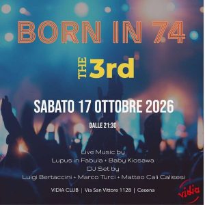 Born in 74 - THE 3rd | Vidia Club