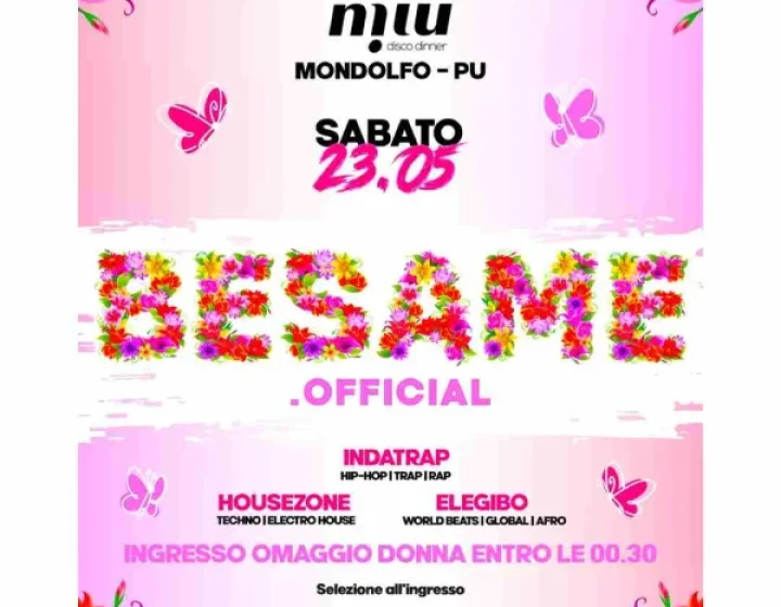 BESAME SUMMER TOUR   Miu disco dinner