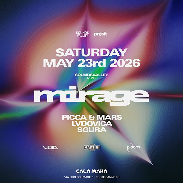 Maka Club w/ MIRAGE - Picca e Mars, Lvdovica, Sgura | Cala Maka