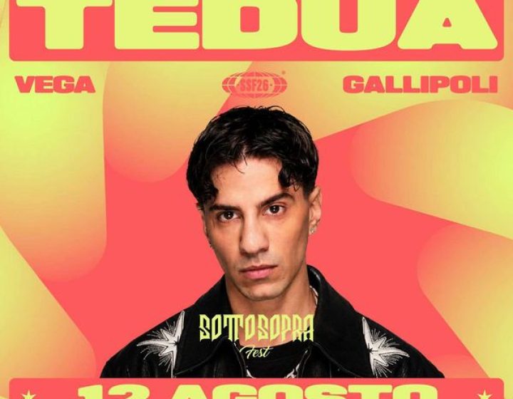 SottosopraFest - Tedua   Vega Discoteque