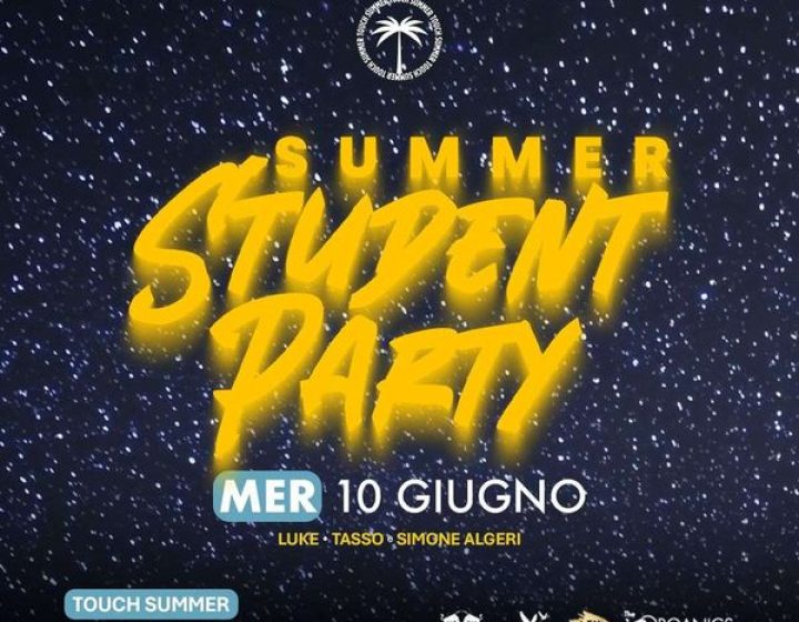 Summer Student Party   TOUCH SUMMER