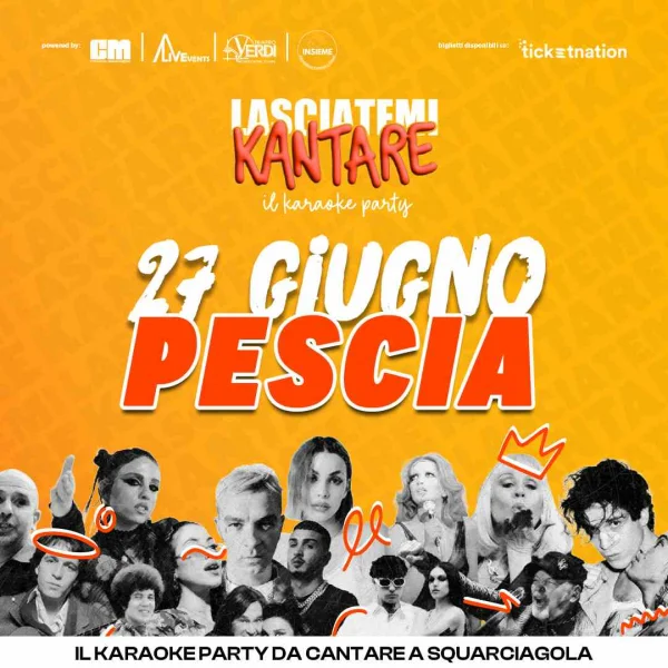LASCIATEMI KANTARE | Ex Mercato dei Fiori