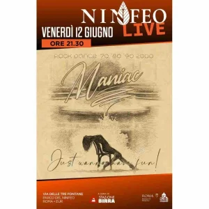 Maniac (Rock Dance 70/80/90/2000) | Parco del Ninfeo