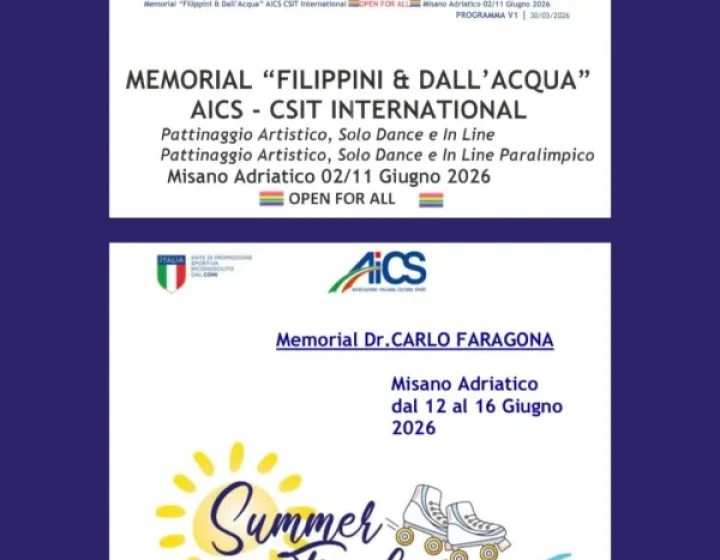 MEMORIAL 2026 Misano Adriatico   Palazzetto Rossini