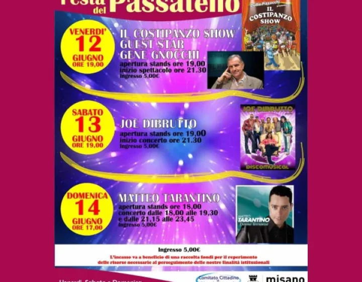 Sagra della Ciliegia - Festa del Passatello   Villaggio Argentina
