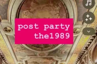 THE1989 X POST PARTY | Spazio Diaz | Spazio Diaz
