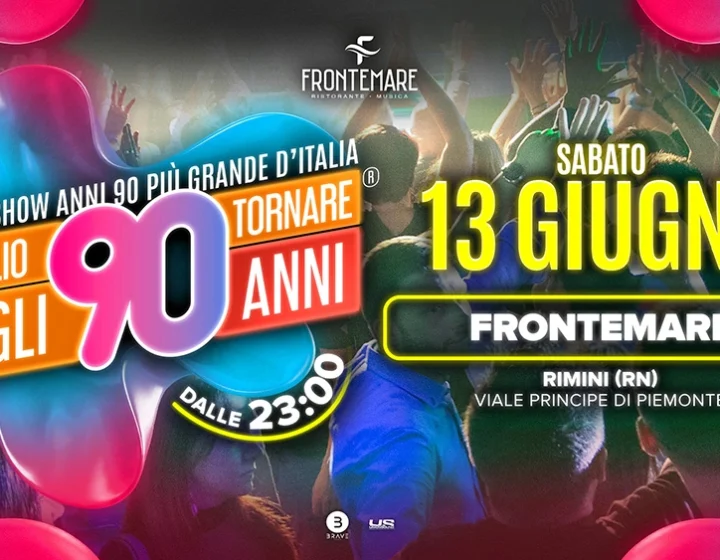Deejay Resident   Frontemare