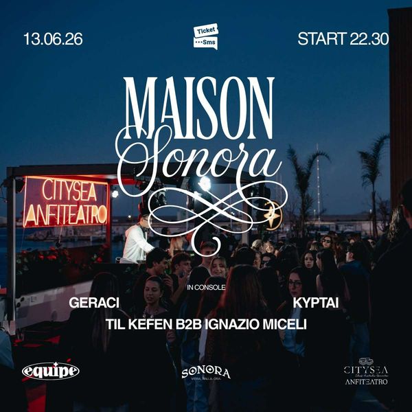 Maison Sonora w/ equipe | RISTORANTE CITYSEA